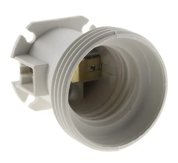 Lot de 5 douilles de chantier E27 plastique Blanc 150W ZENITECH Produit De Marque