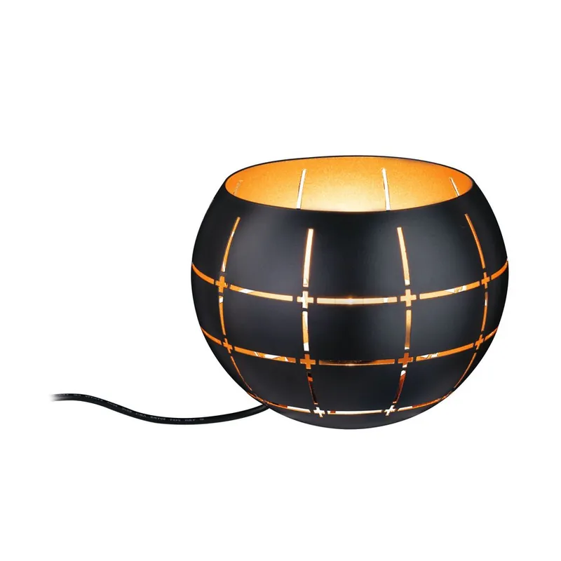 Lanterne lumineuse extérieur LED Link+Light noir et doré IP44 50 lumens blanc chaud - PAULMANN Expédié Aujourd'hui
