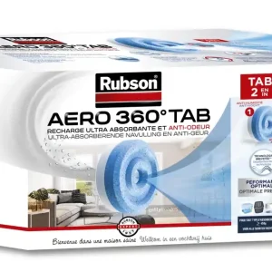 Vente Flash Recharges pour absorbeur d‘humidité Aéro 360° par 4 RUBSON