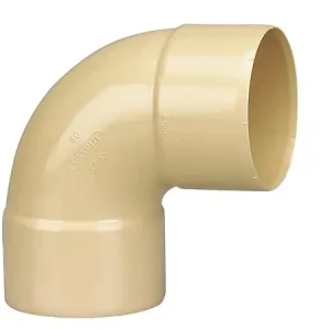 Paiement Sécurisé Coude gouttière PVC FF 87°30 DN80 - Sable WAVIN