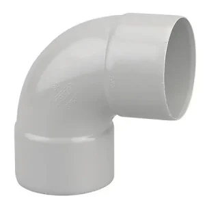 Offre Exclusive Coude gouttière PVC DN80 FF 87°30 - Gris clair WAVIN