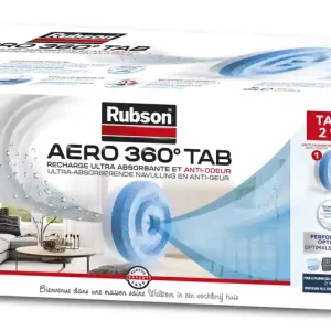 Recharges pour absorbeur d‘humidité Aéro 360° par 6 RUBSON Meilleur Choix