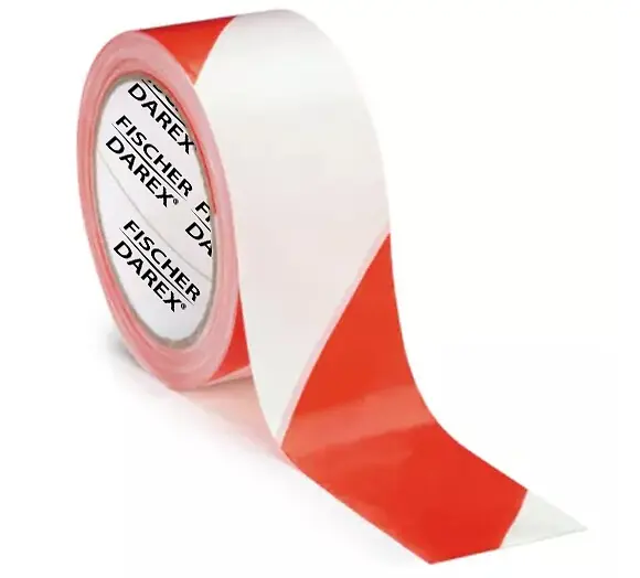 Ruban de signalisation - Jaune - 100m x 5cm FISCHER DAREX Quantité Limitée