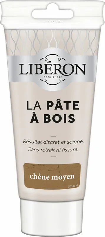 Pâte à bois tube chêne moyen 150g LIBERON Dernière Chance