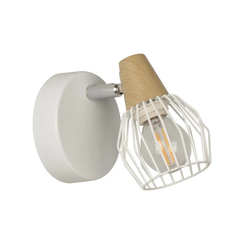 Spot orientable blanc E14 40W Tyron - COREP Dernier Modèle