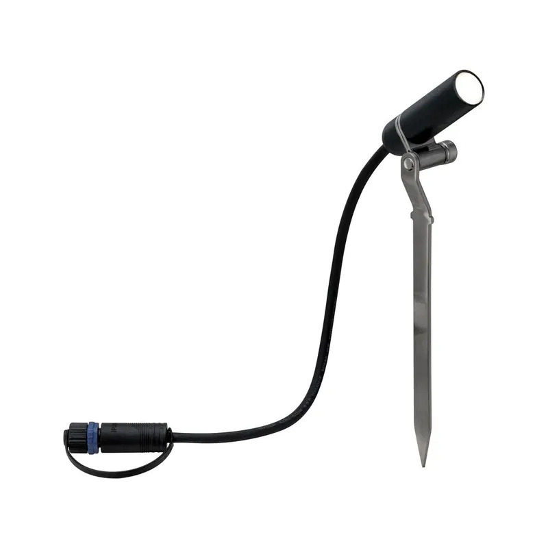 Spot LED extérieur blanc chaud IP65 2W 180 lumens 24V - Plantini Plug & Shine PAULMANN Produit De Marque