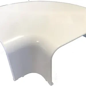 Angle plat pour moulure 100x60 mm - Lot de 2 ELECTRALINE Commande En Gros