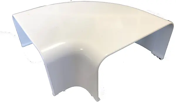 Angle plat pour moulure 100x60 mm - Lot de 2 ELECTRALINE Commande En Gros