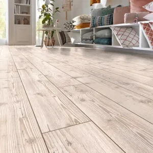 Sol stratifié décor épicéa clair AQ.AMAZONE ép 10 mm x 15,7 x 138 cm AC5 compatible pièce humide 1,30 m² /pqt KRONOTEX Produit De Marque