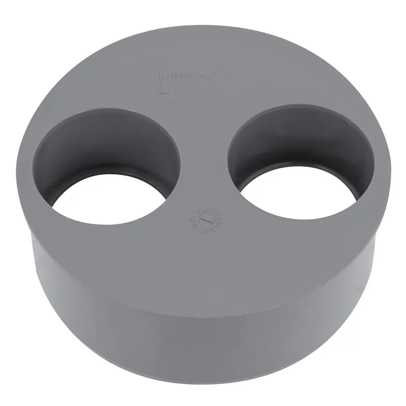 Tampon de réduction PVC évacuation double sortie Ø100x40/32 - FITT Nouvelle Collection