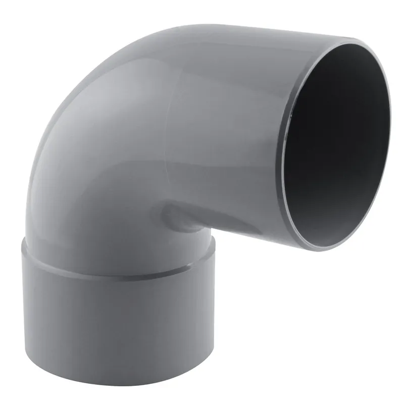 Coude PVC évacuation 87° mâle/femelle Ø100 - FITT Soldes