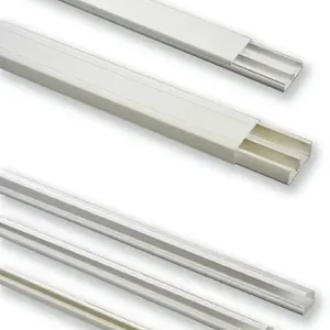 Remise Moulure adhésive PVC 12x7mm 2m blanc ELECTRALINE