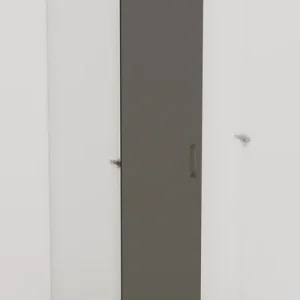 Porte battante Creo graphite 2012 x 373 mm OFITRES Solde