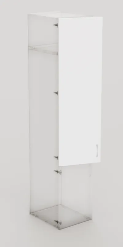 Nouvel Arrivage Porte battante Creo blanc 1628 x 498 mm OFITRES