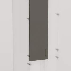 Commander Maintenant Porte battante Creo graphite 1628 x 373 mm OFITRES