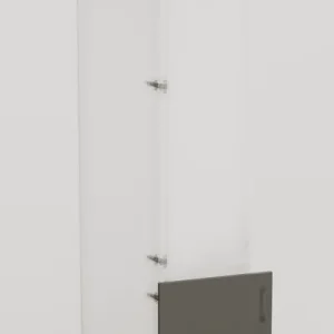 Pas Cher Porte battante Creo graphite 762 x 498 mm OFITRES