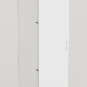 Porte battante Creo blanc 2396 x 498 mm OFITRES Solde