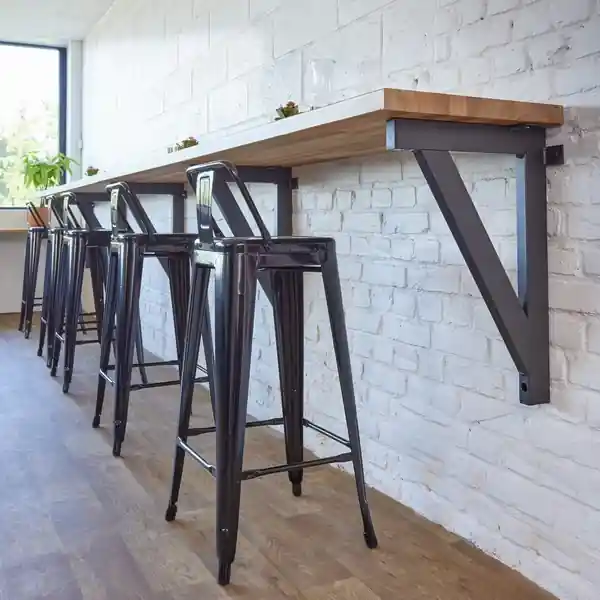 Support mural pour table snack MOTTEZ Remise