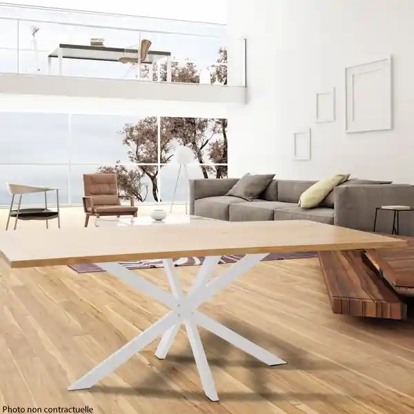 Offre Du Jour Pied de table central blanc grand modèle MOTTEZ