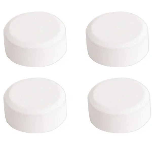 Jeu de 4 fixations rondes pour miroir - Diam.20mm MP GLASS Offre Du Jour
