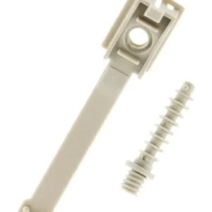 Vente Directe 20 Attaches clipsables D16-20 - Plastique - Gris - Lot de 20 ZENITECH