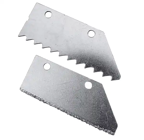 2 lames carbure de tungstène pour grattoir à joints - 50mm MEJIX Remise