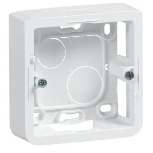 Offre Limitée Cadre Mosaic 2 modules saillie - Blanc - profondeur 30mm LEGRAND