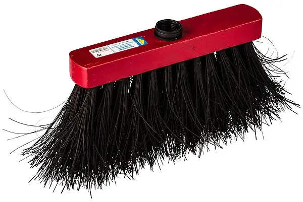 Nouvel Arrivage Balai piassava rouge - Bois certifié FSC® - 26 cm ROZENBAL