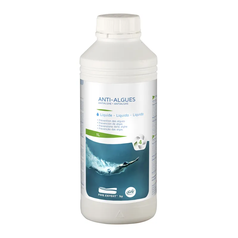 Traitement piscine anti-algues curatif 1 litres GRE Produit De Marque