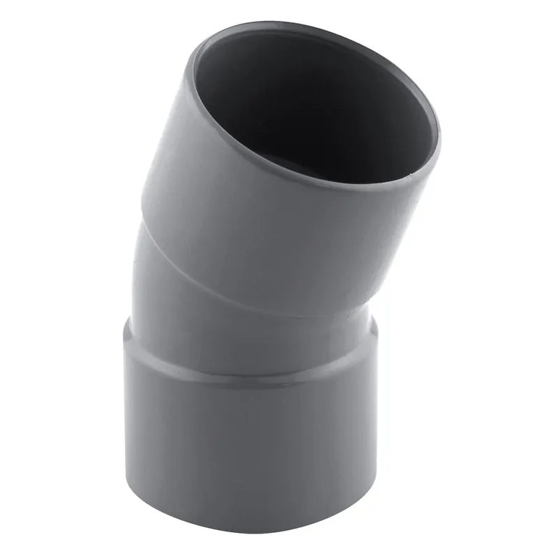 Coude PVC évacuation 20° femelle/femelle Ø40 - FITT Nouvel Arrivage