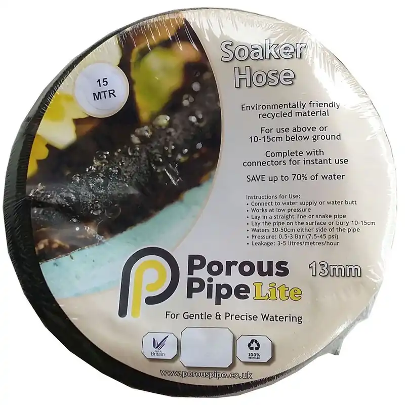 Petit Prix Tuyau d‘arrosage enterré poreux 13 mm longueur 15 m