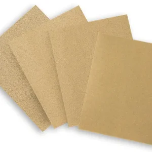 Dernière Chance Feuilles de papier silex 230 x 280 mm - grains assortis par 16