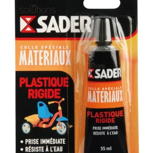 Colle solvant plastiques rigides tube 55 ml SADER Produit De Marque