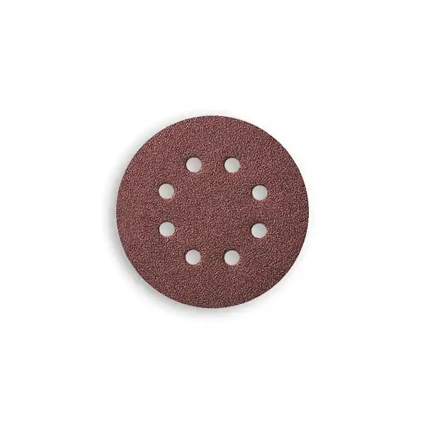 Disques autoagrippants 125mm ROBUST+ - grain G120 - 8 trous SEA Nouveauté