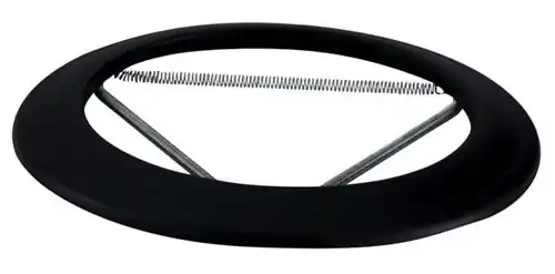 Rosace à ressorts émaillée noir mat diamètre 150 mm POUJOULAT Super Prix