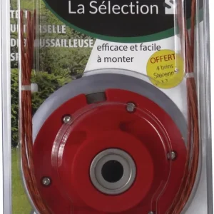 Tête de débroussailleuse en aluminium 4 fils TECHNI-POWER Expédition Rapide