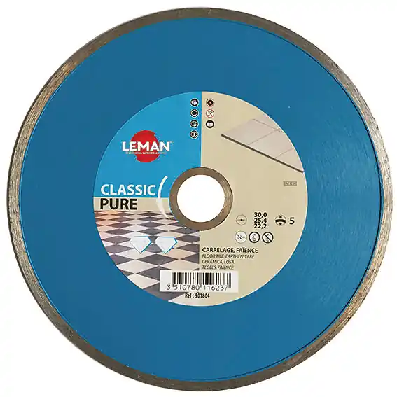 Achetez Aujourd'hui Disque diamant carrelage jante continue 125mm LEMAN