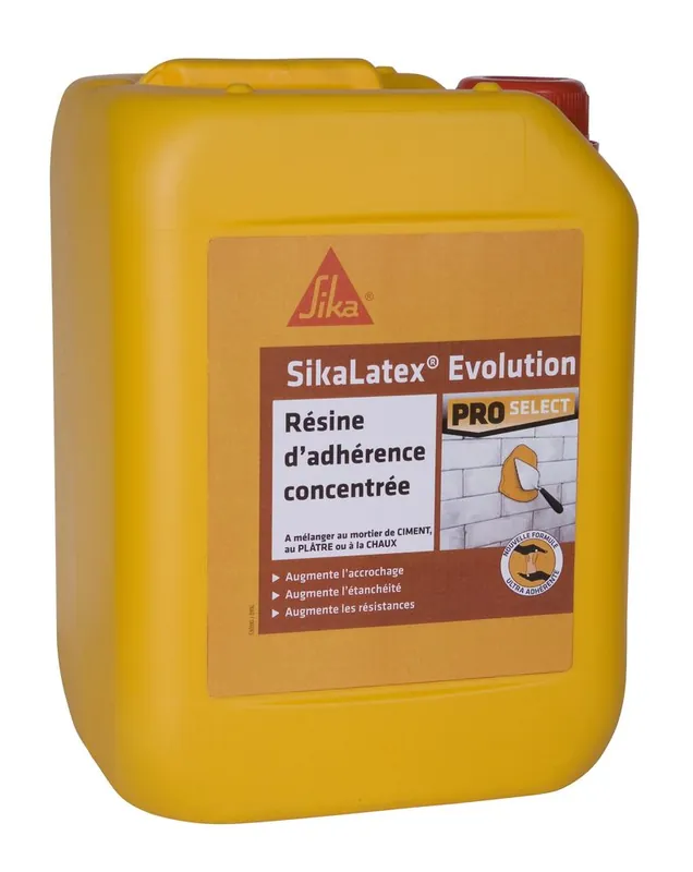Résine d‘adhérence concentrée SikaLatex Evolution 5 l - SIKA Promotion