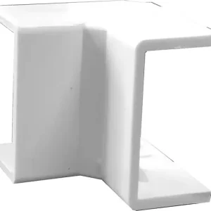 Prix Promo Angle intérieur moulure électrique - 60x40 - Blanc ELECTRALINE