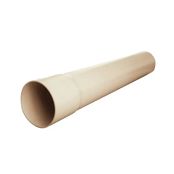 Tube de descente PVC sable Diam.50 - L.2m FITT Petit Prix