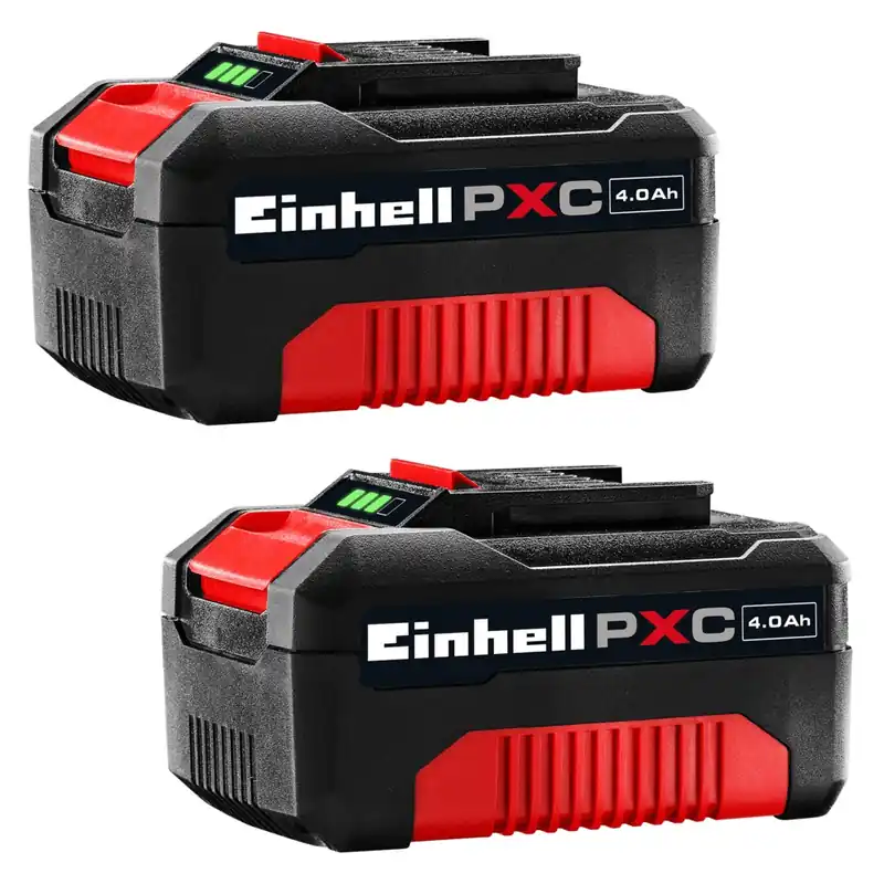 Usine Directe Batteries 18 V 4,0 Ah Power X-Change par 2 EINHELL