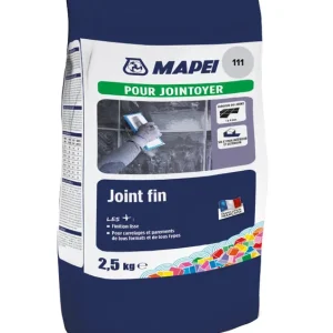 Marque Joint de carrelage fin gris 2,5 kg MAPEI