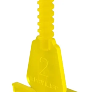 Petit Prix Croisillons de carrelage autonivelants en I 2 mm jaune sachet de 100 PAVILIFT