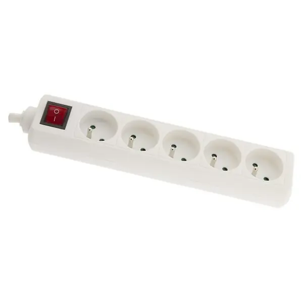 Prix Cassé Bloc 5 prises électriques - Blanc - 16A 3680W ZENITECH
