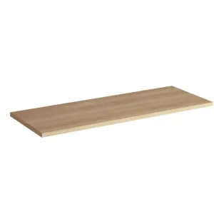 Tablette décorative Lounge chêne verni 80 x 30 cm OFITRES Prix Cassé
