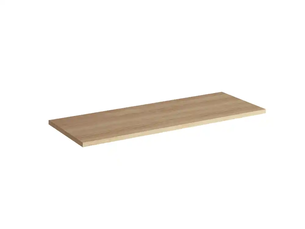 Tablette décorative Lounge chêne verni 80 x 30 cm OFITRES Prix Cassé