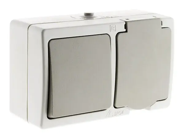 Bon Plan Appareillage mixte horizontal va-et-vient et prise 2P+T - Zenitech AKYA