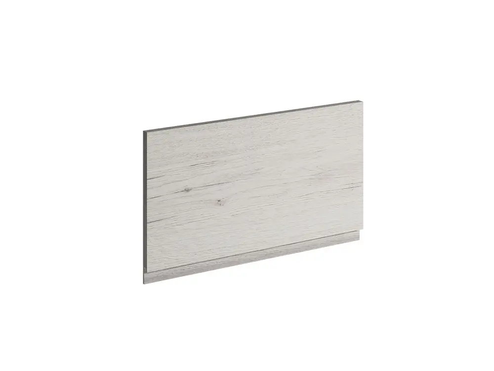 Porte transversale effet bois blanchi avec poignée intégrée pour meuble haut de cuisine Syncron ANV-01 OAK 35 x 60 cm OFITRES Nouveauté