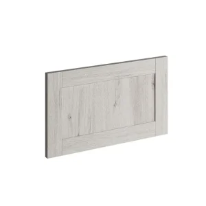 Offre Exclusive Porte transversale à cadre effet bois blanchi pour meuble haut de cuisine Quadro ANV-01 OAK 35 x 60 cm OFITRES