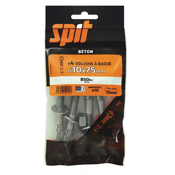 Acheter En Ligne Sachet de 4 FIX3 D10x75mm RED HEAD